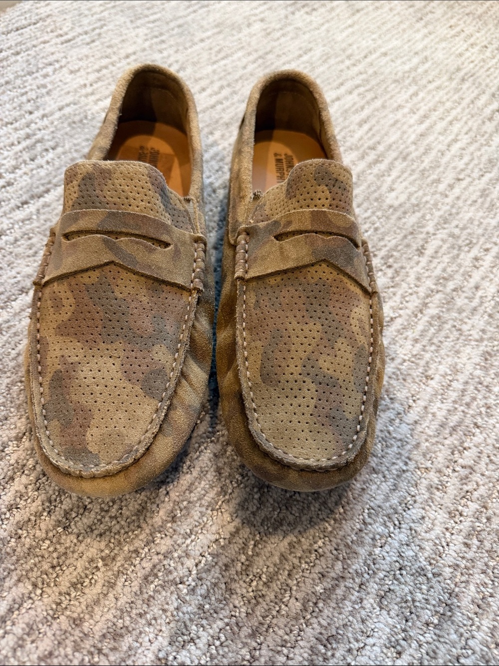 Johnson and Murphy drivers / Loafers in Camo
